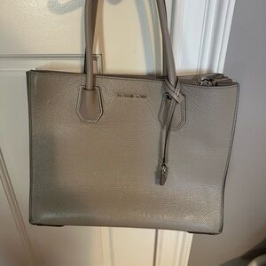 Michael Kors Taupe Leather Tote